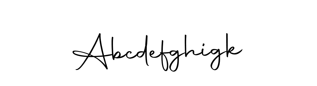 Make a beautiful signature design for name Abcdefghigk. With this signature (Autography-DOLnW) style, you can create a handwritten signature for free. Abcdefghigk signature style 10 images and pictures png