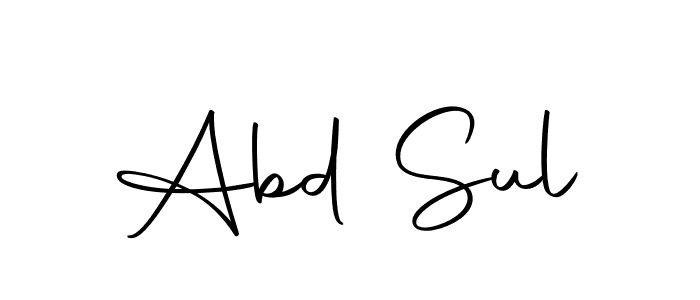 The best way (Autography-DOLnW) to make a short signature is to pick only two or three words in your name. The name Abd Sul include a total of six letters. For converting this name. Abd Sul signature style 10 images and pictures png
