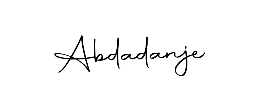 Also we have Abdadanje name is the best signature style. Create professional handwritten signature collection using Autography-DOLnW autograph style. Abdadanje signature style 10 images and pictures png