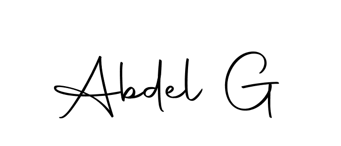 How to Draw Abdel G signature style? Autography-DOLnW is a latest design signature styles for name Abdel G. Abdel G signature style 10 images and pictures png