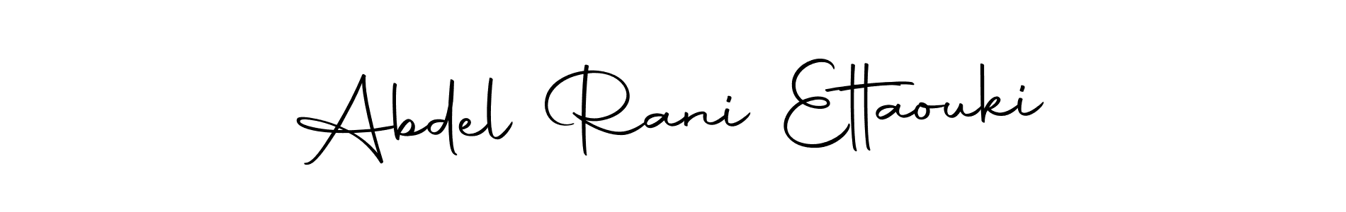 Here are the top 10 professional signature styles for the name Abdel Rani Ettaouki. These are the best autograph styles you can use for your name. Abdel Rani Ettaouki signature style 10 images and pictures png