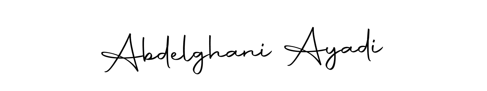 Also You can easily find your signature by using the search form. We will create Abdelghani Ayadi name handwritten signature images for you free of cost using Autography-DOLnW sign style. Abdelghani Ayadi signature style 10 images and pictures png