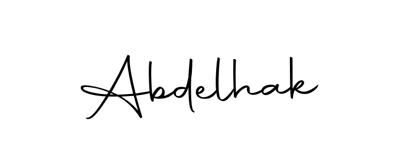 You can use this online signature creator to create a handwritten signature for the name Abdelhak. This is the best online autograph maker. Abdelhak signature style 10 images and pictures png