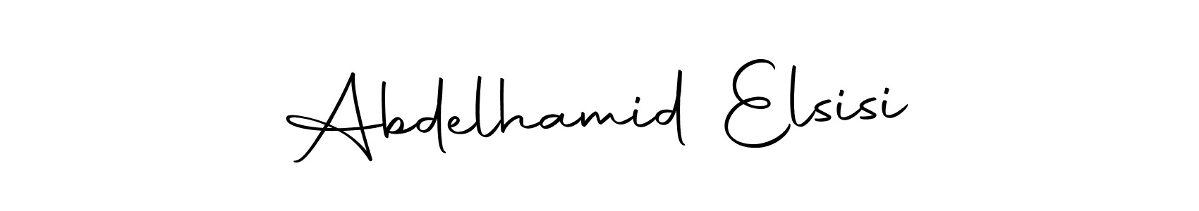 if you are searching for the best signature style for your name Abdelhamid Elsisi. so please give up your signature search. here we have designed multiple signature styles  using Autography-DOLnW. Abdelhamid Elsisi signature style 10 images and pictures png