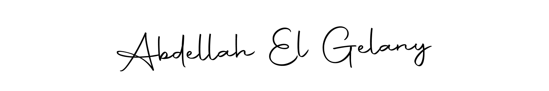 It looks lik you need a new signature style for name Abdellah El Gelany. Design unique handwritten (Autography-DOLnW) signature with our free signature maker in just a few clicks. Abdellah El Gelany signature style 10 images and pictures png