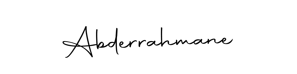 if you are searching for the best signature style for your name Abderrahmane. so please give up your signature search. here we have designed multiple signature styles  using Autography-DOLnW. Abderrahmane signature style 10 images and pictures png