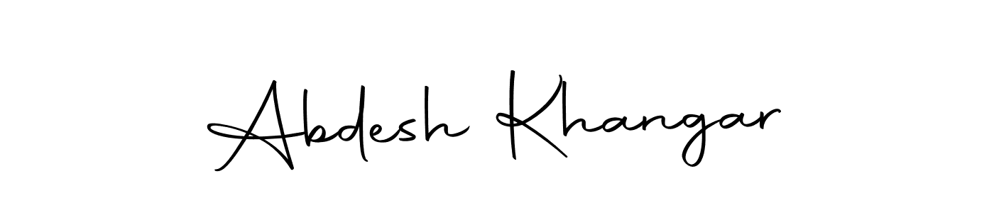 Autography-DOLnW is a professional signature style that is perfect for those who want to add a touch of class to their signature. It is also a great choice for those who want to make their signature more unique. Get Abdesh Khangar name to fancy signature for free. Abdesh Khangar signature style 10 images and pictures png