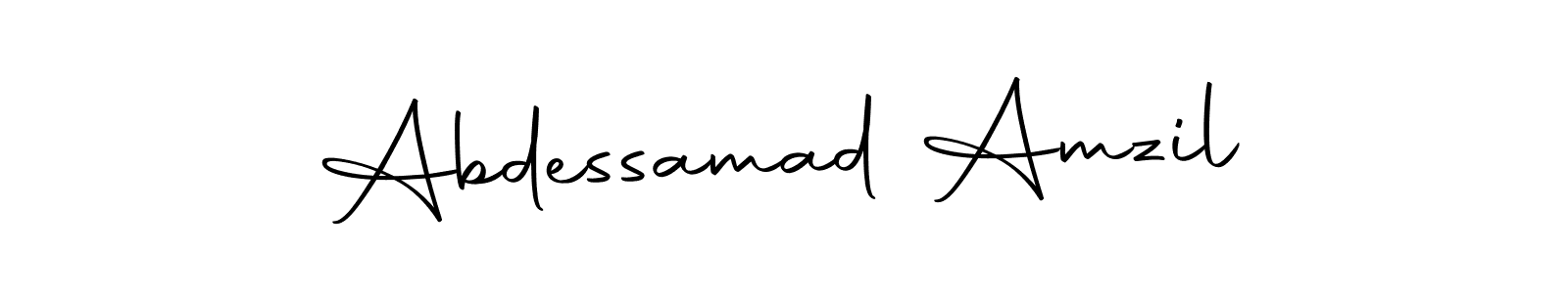 Make a short Abdessamad Amzil signature style. Manage your documents anywhere anytime using Autography-DOLnW. Create and add eSignatures, submit forms, share and send files easily. Abdessamad Amzil signature style 10 images and pictures png