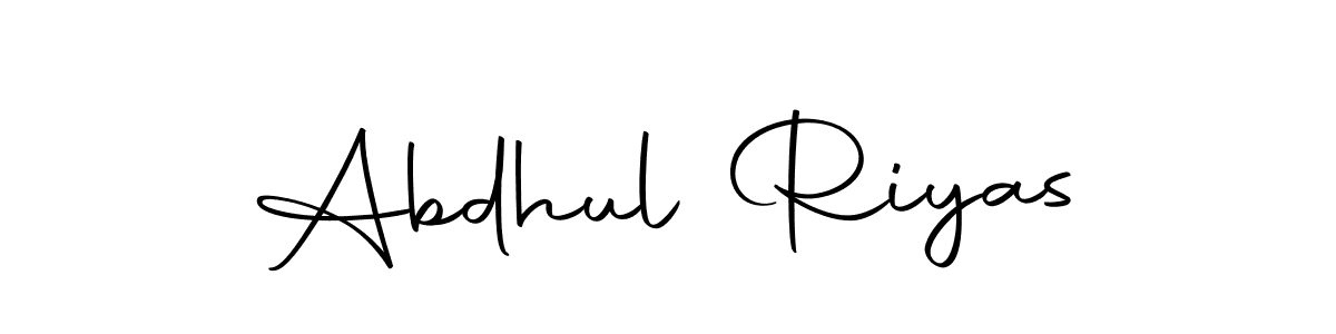 Also we have Abdhul Riyas name is the best signature style. Create professional handwritten signature collection using Autography-DOLnW autograph style. Abdhul Riyas signature style 10 images and pictures png