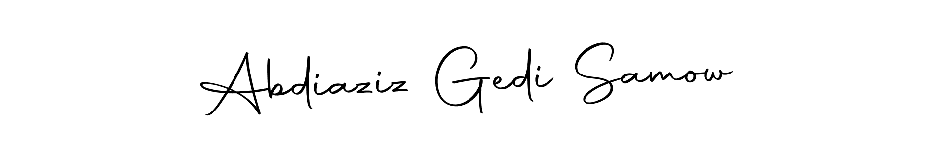 It looks lik you need a new signature style for name Abdiaziz Gedi Samow. Design unique handwritten (Autography-DOLnW) signature with our free signature maker in just a few clicks. Abdiaziz Gedi Samow signature style 10 images and pictures png