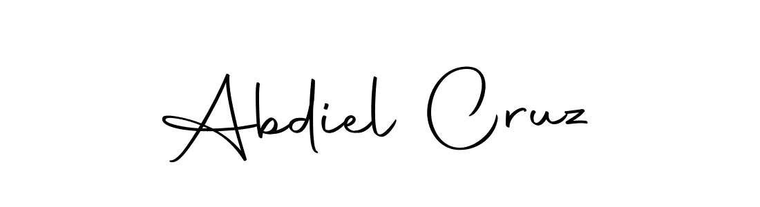 Make a short Abdiel Cruz signature style. Manage your documents anywhere anytime using Autography-DOLnW. Create and add eSignatures, submit forms, share and send files easily. Abdiel Cruz signature style 10 images and pictures png