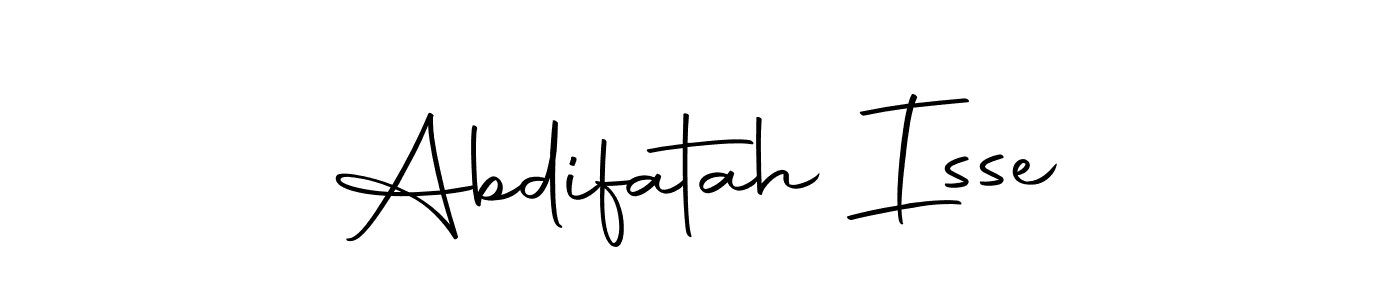 You should practise on your own different ways (Autography-DOLnW) to write your name (Abdifatah Isse) in signature. don't let someone else do it for you. Abdifatah Isse signature style 10 images and pictures png