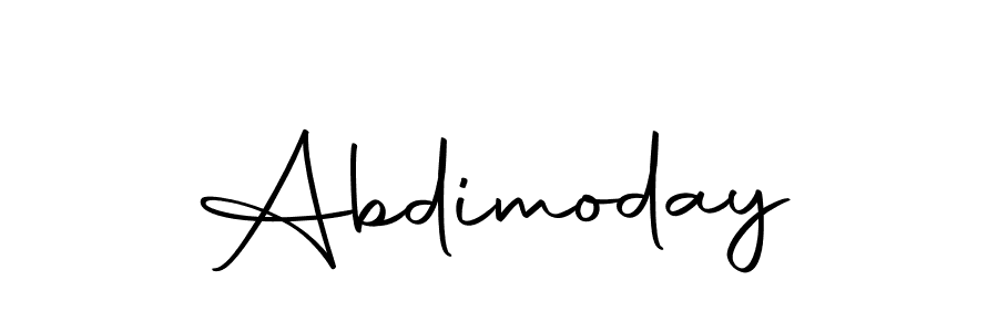 It looks lik you need a new signature style for name Abdimoday. Design unique handwritten (Autography-DOLnW) signature with our free signature maker in just a few clicks. Abdimoday signature style 10 images and pictures png