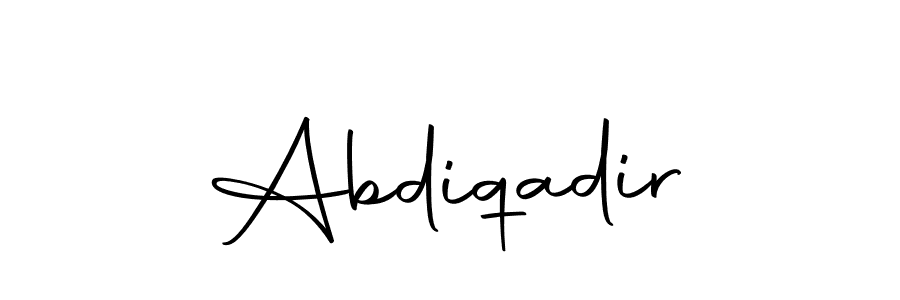 You should practise on your own different ways (Autography-DOLnW) to write your name (Abdiqadir) in signature. don't let someone else do it for you. Abdiqadir signature style 10 images and pictures png