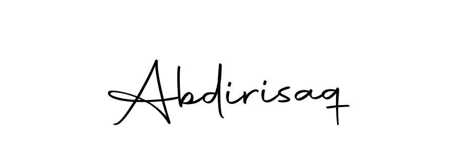 if you are searching for the best signature style for your name Abdirisaq. so please give up your signature search. here we have designed multiple signature styles  using Autography-DOLnW. Abdirisaq signature style 10 images and pictures png