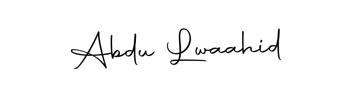 Make a beautiful signature design for name Abdu Lwaahid. Use this online signature maker to create a handwritten signature for free. Abdu Lwaahid signature style 10 images and pictures png