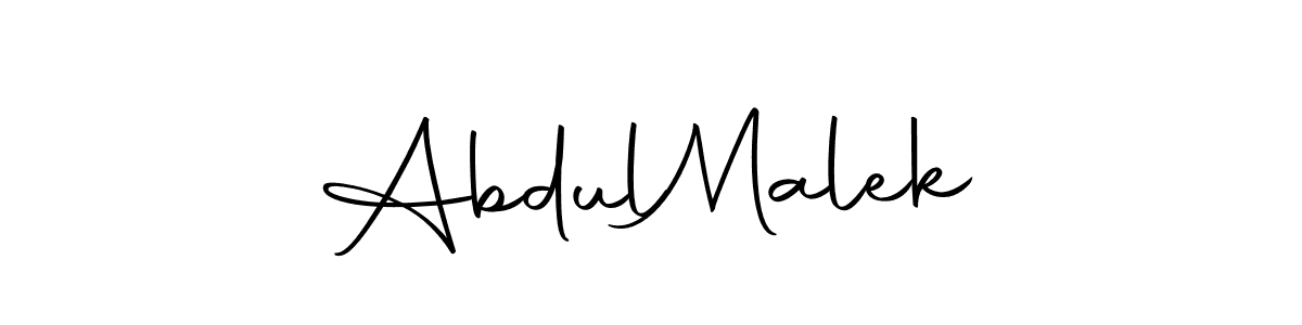 How to make Abdul  Malek signature? Autography-DOLnW is a professional autograph style. Create handwritten signature for Abdul  Malek name. Abdul  Malek signature style 10 images and pictures png