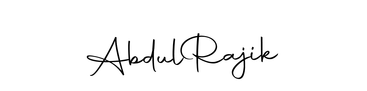 The best way (Autography-DOLnW) to make a short signature is to pick only two or three words in your name. The name Abdul  Rajik include a total of six letters. For converting this name. Abdul  Rajik signature style 10 images and pictures png