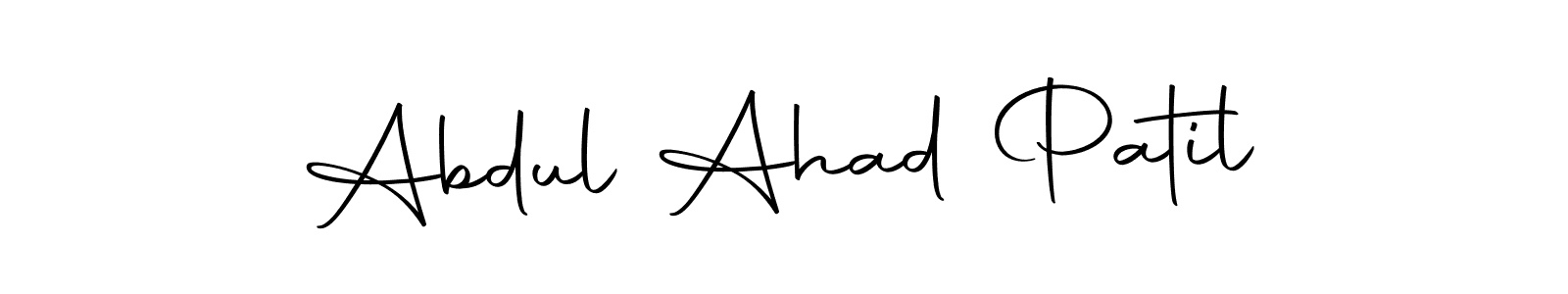 This is the best signature style for the Abdul Ahad Patil name. Also you like these signature font (Autography-DOLnW). Mix name signature. Abdul Ahad Patil signature style 10 images and pictures png
