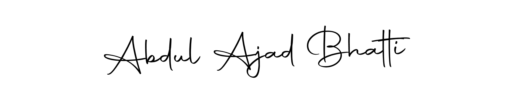 if you are searching for the best signature style for your name Abdul Ajad Bhatti. so please give up your signature search. here we have designed multiple signature styles  using Autography-DOLnW. Abdul Ajad Bhatti signature style 10 images and pictures png