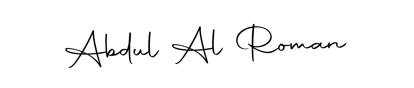 Also we have Abdul Al Roman name is the best signature style. Create professional handwritten signature collection using Autography-DOLnW autograph style. Abdul Al Roman signature style 10 images and pictures png