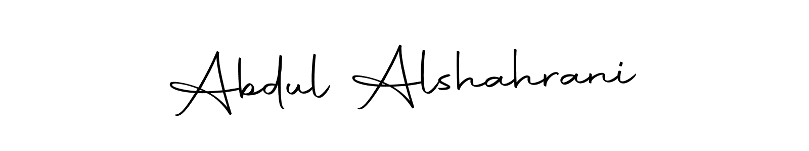 Autography-DOLnW is a professional signature style that is perfect for those who want to add a touch of class to their signature. It is also a great choice for those who want to make their signature more unique. Get Abdul Alshahrani name to fancy signature for free. Abdul Alshahrani signature style 10 images and pictures png