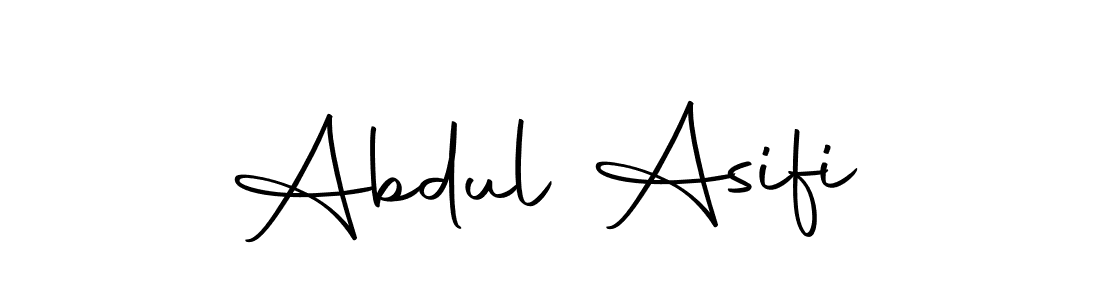 The best way (Autography-DOLnW) to make a short signature is to pick only two or three words in your name. The name Abdul Asifi include a total of six letters. For converting this name. Abdul Asifi signature style 10 images and pictures png