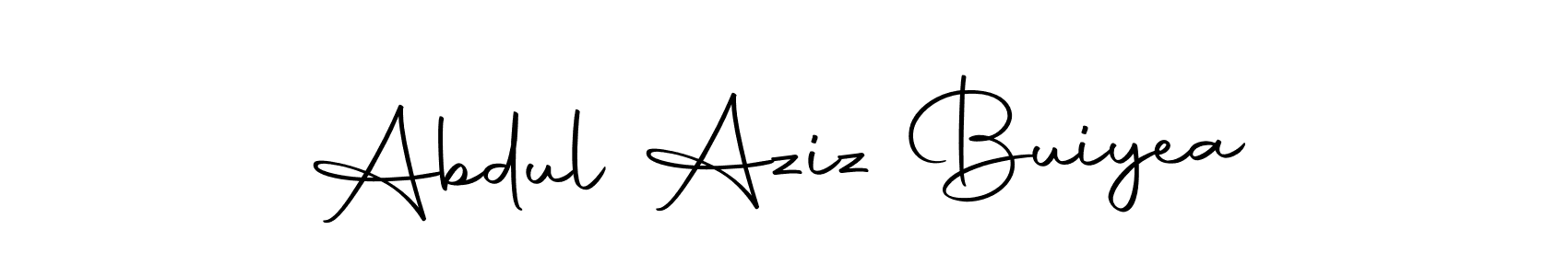 Make a beautiful signature design for name Abdul Aziz Buiyea. With this signature (Autography-DOLnW) style, you can create a handwritten signature for free. Abdul Aziz Buiyea signature style 10 images and pictures png