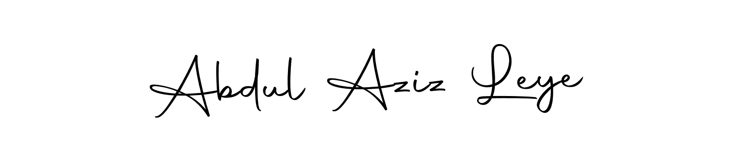 Also You can easily find your signature by using the search form. We will create Abdul Aziz Leye name handwritten signature images for you free of cost using Autography-DOLnW sign style. Abdul Aziz Leye signature style 10 images and pictures png