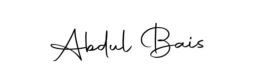 Design your own signature with our free online signature maker. With this signature software, you can create a handwritten (Autography-DOLnW) signature for name Abdul Bais. Abdul Bais signature style 10 images and pictures png