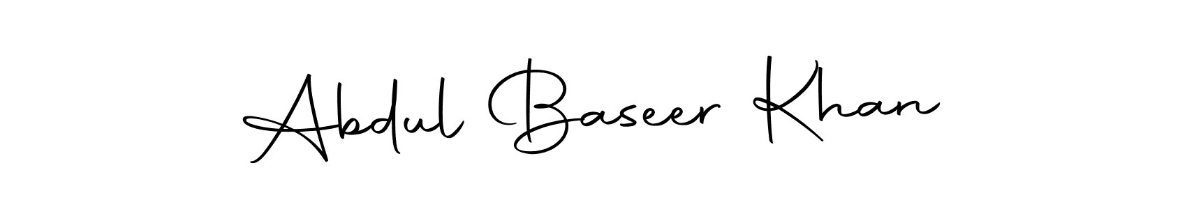 Make a beautiful signature design for name Abdul Baseer Khan. Use this online signature maker to create a handwritten signature for free. Abdul Baseer Khan signature style 10 images and pictures png