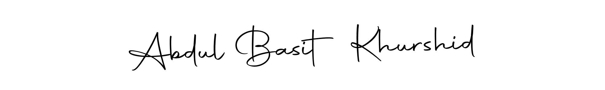 The best way (Autography-DOLnW) to make a short signature is to pick only two or three words in your name. The name Abdul Basit Khurshid include a total of six letters. For converting this name. Abdul Basit Khurshid signature style 10 images and pictures png