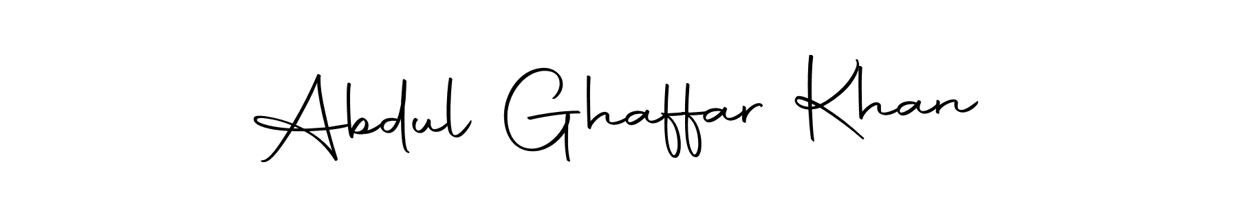 Make a short Abdul Ghaffar Khan signature style. Manage your documents anywhere anytime using Autography-DOLnW. Create and add eSignatures, submit forms, share and send files easily. Abdul Ghaffar Khan signature style 10 images and pictures png