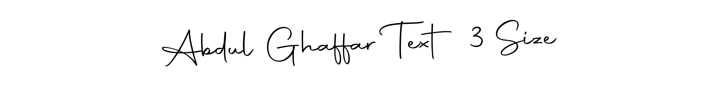Check out images of Autograph of Abdul Ghaffar Text 3 Size name. Actor Abdul Ghaffar Text 3 Size Signature Style. Autography-DOLnW is a professional sign style online. Abdul Ghaffar Text 3 Size signature style 10 images and pictures png