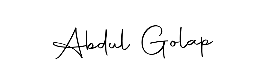 Create a beautiful signature design for name Abdul Golap. With this signature (Autography-DOLnW) fonts, you can make a handwritten signature for free. Abdul Golap signature style 10 images and pictures png