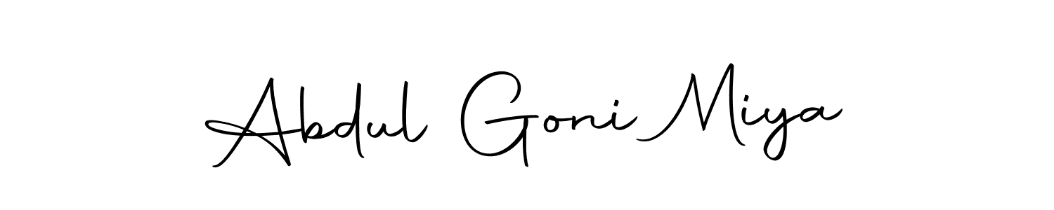 You can use this online signature creator to create a handwritten signature for the name Abdul Goni Miya. This is the best online autograph maker. Abdul Goni Miya signature style 10 images and pictures png