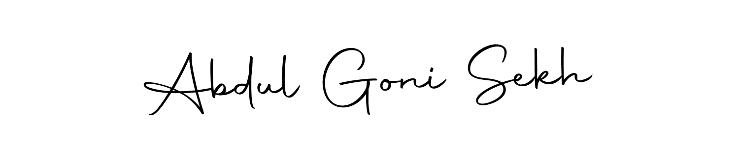 Use a signature maker to create a handwritten signature online. With this signature software, you can design (Autography-DOLnW) your own signature for name Abdul Goni Sekh. Abdul Goni Sekh signature style 10 images and pictures png