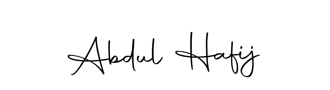 Design your own signature with our free online signature maker. With this signature software, you can create a handwritten (Autography-DOLnW) signature for name Abdul Hafij. Abdul Hafij signature style 10 images and pictures png