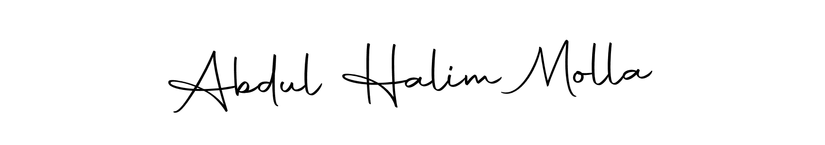 Similarly Autography-DOLnW is the best handwritten signature design. Signature creator online .You can use it as an online autograph creator for name Abdul Halim Molla. Abdul Halim Molla signature style 10 images and pictures png