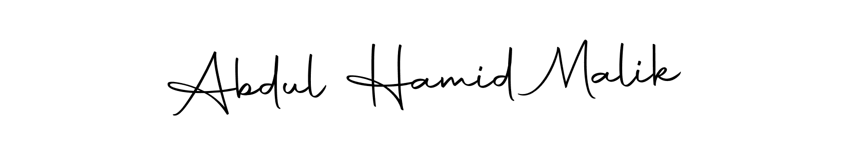 It looks lik you need a new signature style for name Abdul Hamid Malik. Design unique handwritten (Autography-DOLnW) signature with our free signature maker in just a few clicks. Abdul Hamid Malik signature style 10 images and pictures png