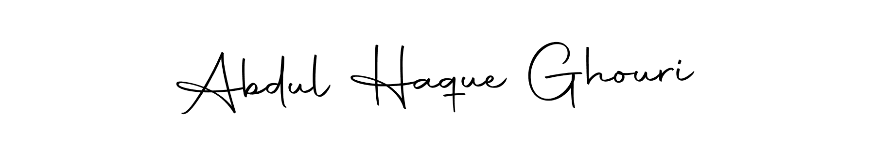 Design your own signature with our free online signature maker. With this signature software, you can create a handwritten (Autography-DOLnW) signature for name Abdul Haque Ghouri. Abdul Haque Ghouri signature style 10 images and pictures png