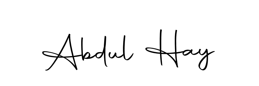 Similarly Autography-DOLnW is the best handwritten signature design. Signature creator online .You can use it as an online autograph creator for name Abdul Hay. Abdul Hay signature style 10 images and pictures png