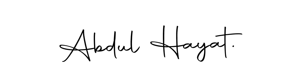 Make a beautiful signature design for name Abdul Hayat.. Use this online signature maker to create a handwritten signature for free. Abdul Hayat. signature style 10 images and pictures png