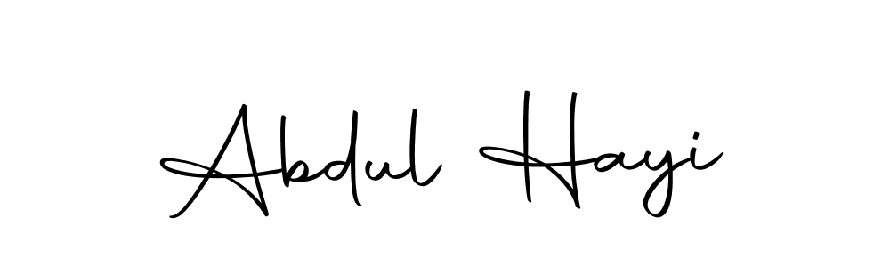 Design your own signature with our free online signature maker. With this signature software, you can create a handwritten (Autography-DOLnW) signature for name Abdul Hayi. Abdul Hayi signature style 10 images and pictures png