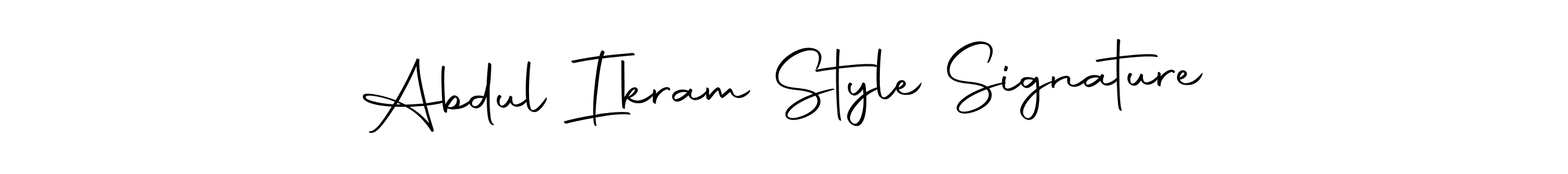 Also we have Abdul Ikram Style Signature name is the best signature style. Create professional handwritten signature collection using Autography-DOLnW autograph style. Abdul Ikram Style Signature signature style 10 images and pictures png
