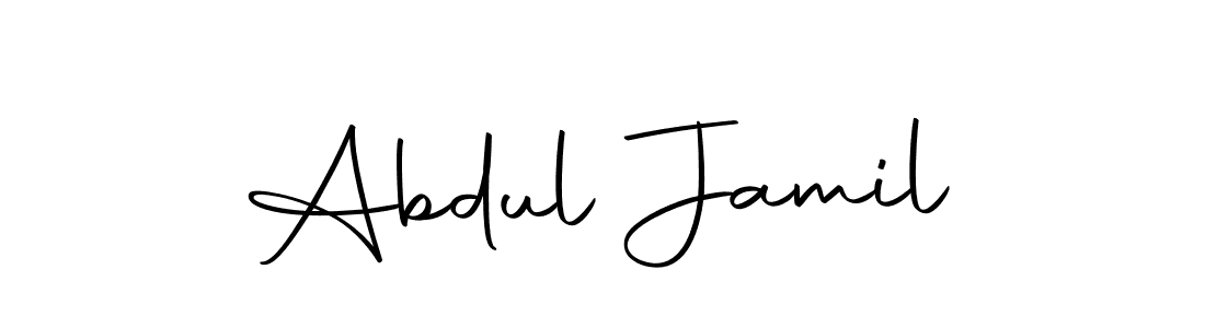 Design your own signature with our free online signature maker. With this signature software, you can create a handwritten (Autography-DOLnW) signature for name Abdul Jamil. Abdul Jamil signature style 10 images and pictures png