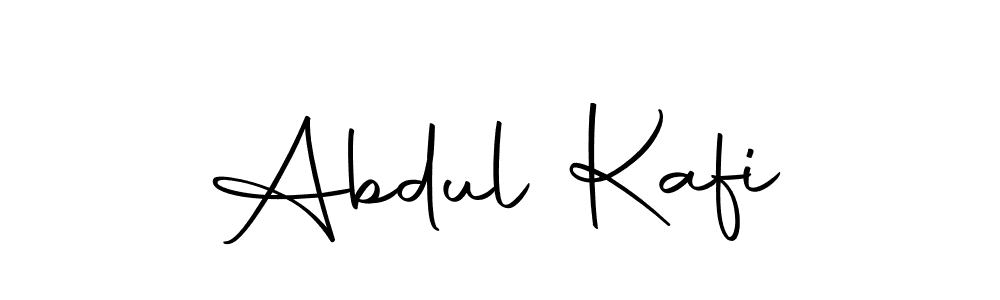 How to make Abdul Kafi name signature. Use Autography-DOLnW style for creating short signs online. This is the latest handwritten sign. Abdul Kafi signature style 10 images and pictures png