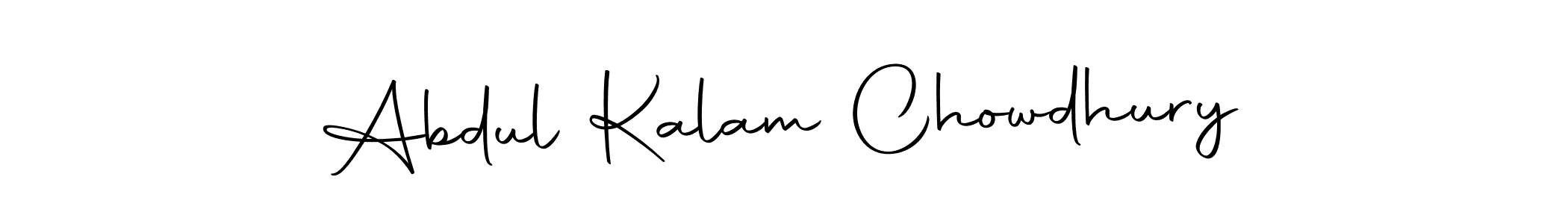 You can use this online signature creator to create a handwritten signature for the name Abdul Kalam Chowdhury. This is the best online autograph maker. Abdul Kalam Chowdhury signature style 10 images and pictures png