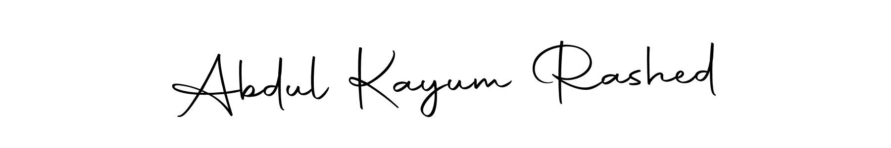 Abdul Kayum Rashed stylish signature style. Best Handwritten Sign (Autography-DOLnW) for my name. Handwritten Signature Collection Ideas for my name Abdul Kayum Rashed. Abdul Kayum Rashed signature style 10 images and pictures png