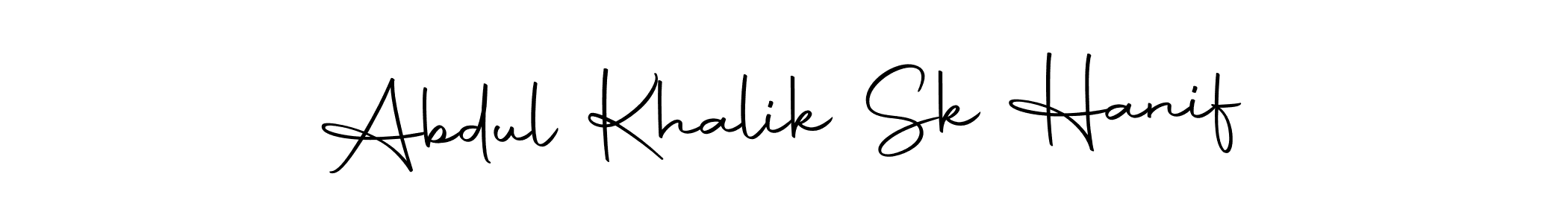 Here are the top 10 professional signature styles for the name Abdul Khalik Sk Hanif. These are the best autograph styles you can use for your name. Abdul Khalik Sk Hanif signature style 10 images and pictures png